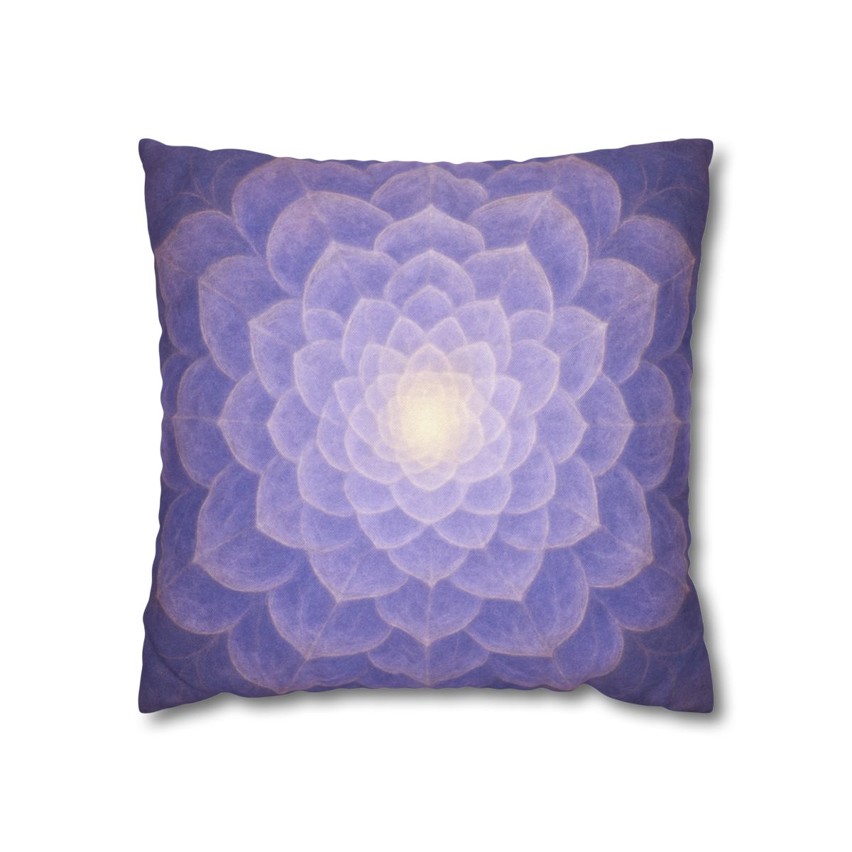 Petal Fractal Rosette soft cotton pillow cases