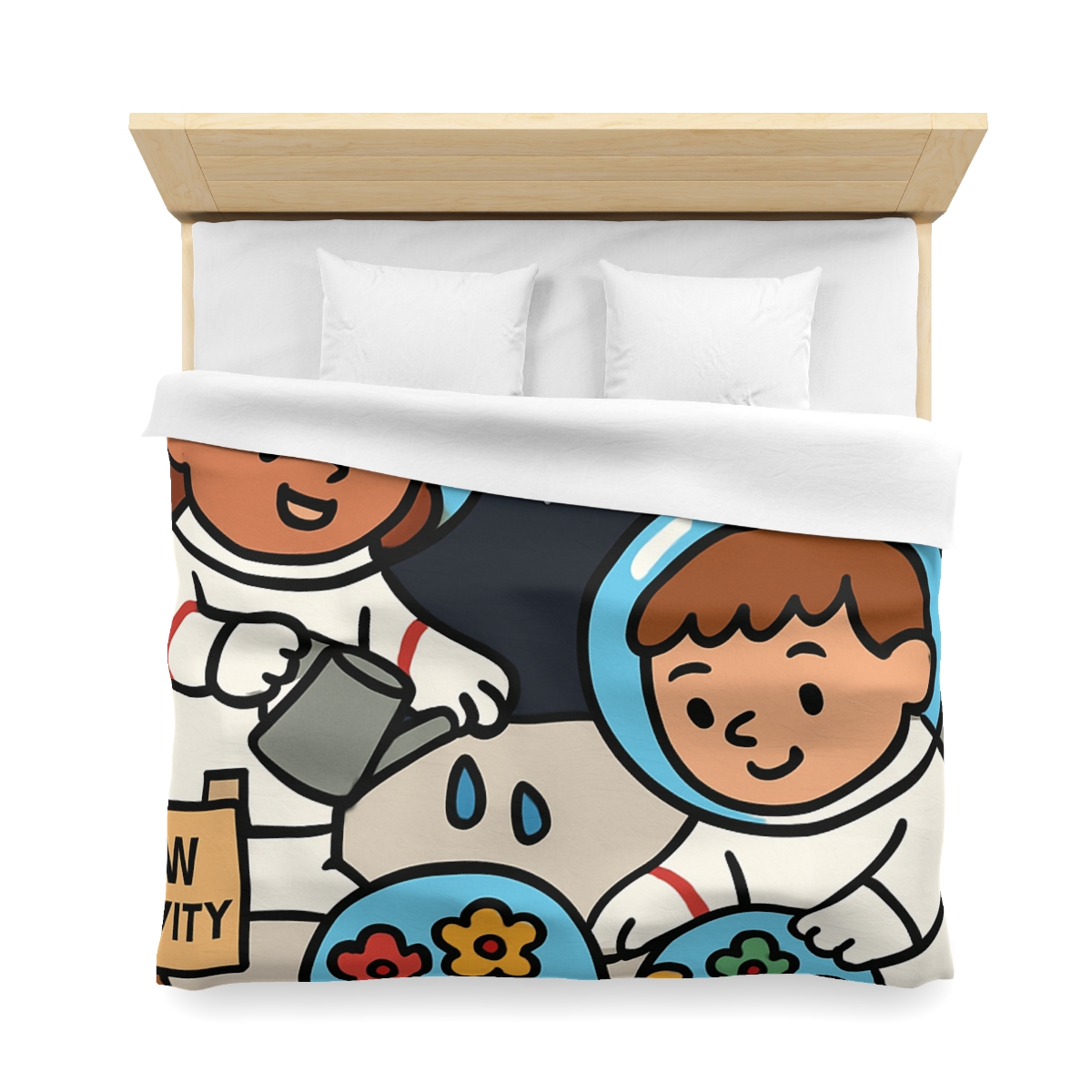 Gravity Garden On The Moon warm winter duvets