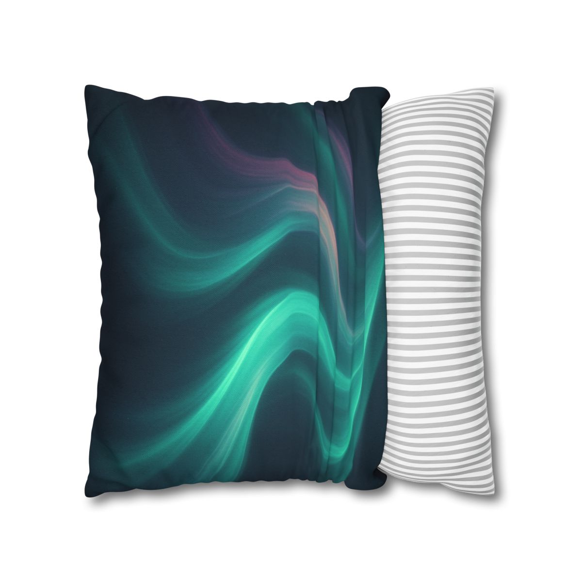 Aurora Spectrum Drift soft cotton pillow cases