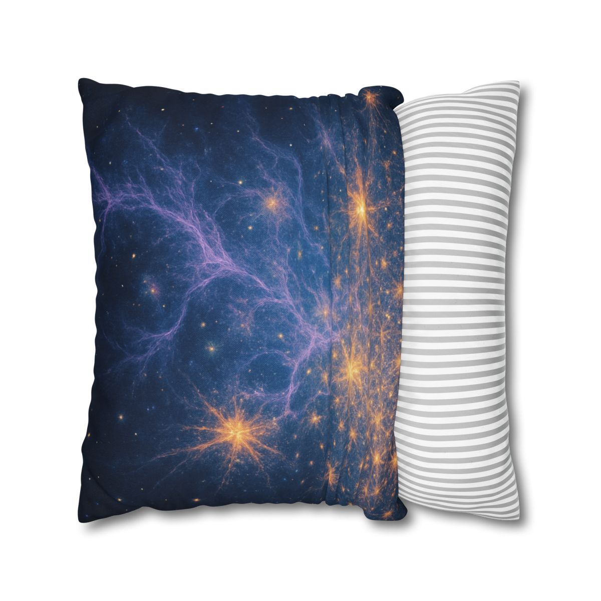 Starburst Lace Field designer print pillow cases