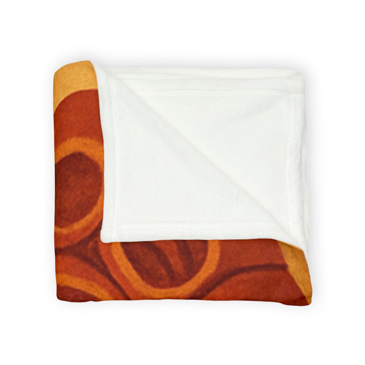 Seed Pod Mosaic soft fleece blankets