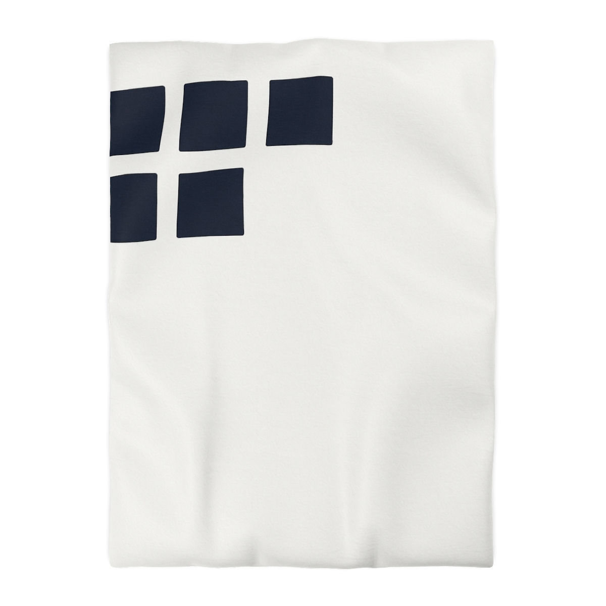 Corner Grid With Missing Star soft comforter duvets