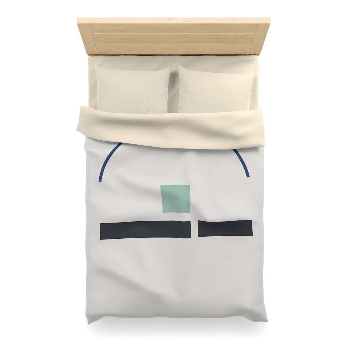 Arc Bridge Over Split Bars personalized bedding duvets