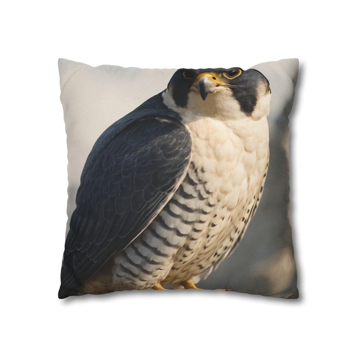 Velocity Gaze Peregrine Falcon soft cotton pillow cases