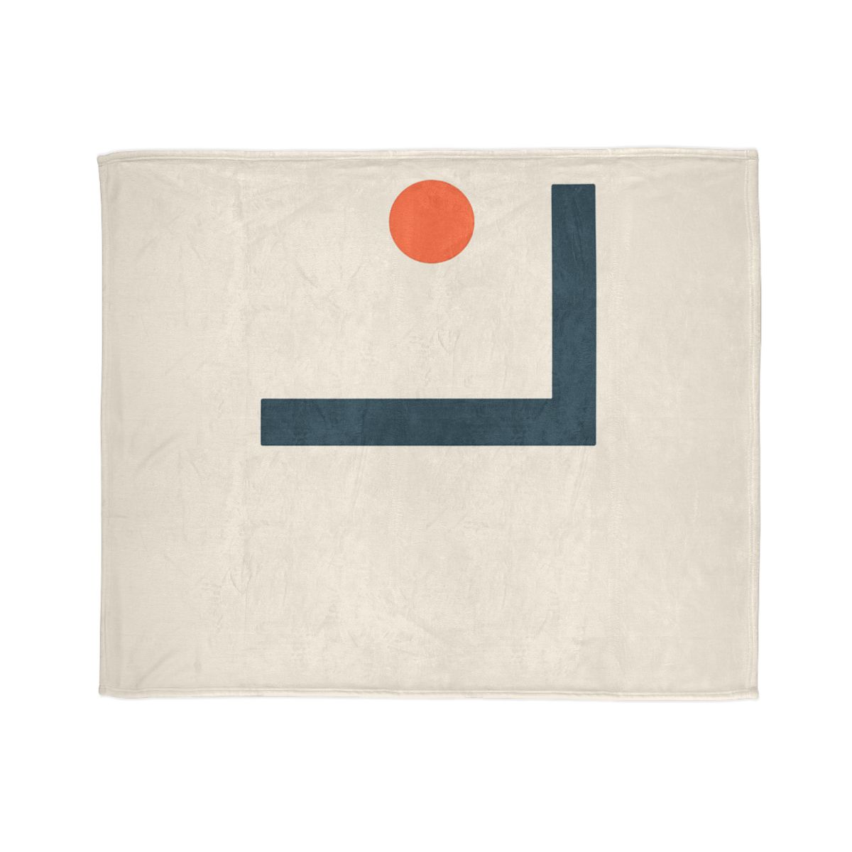Orbit Gap Rectangles designer printed blankets