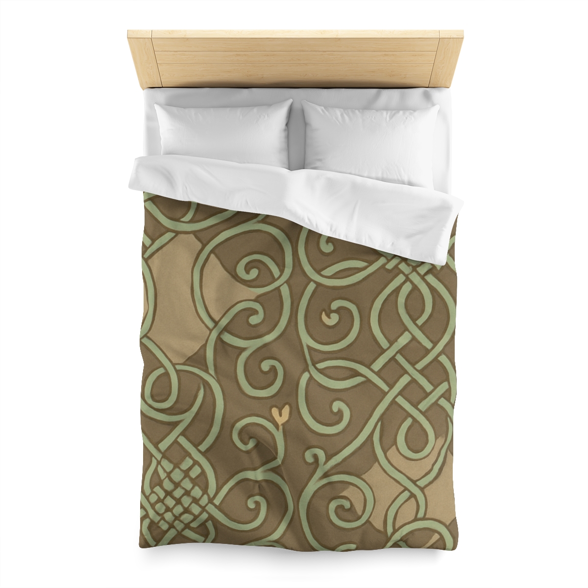 Vine Lattice Mosaic designer printed duvets