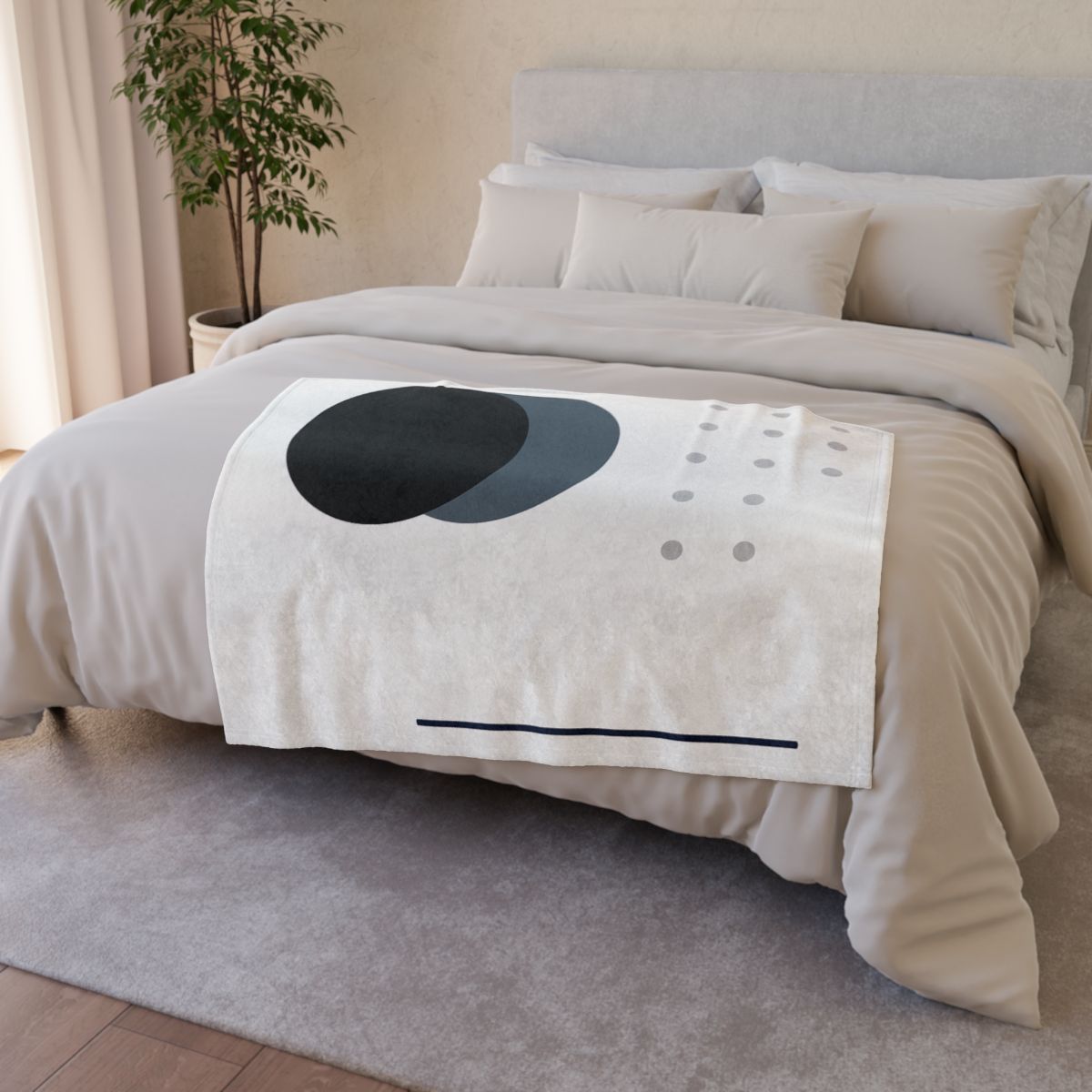 Binary Eclipse Dot Grid custom blankets