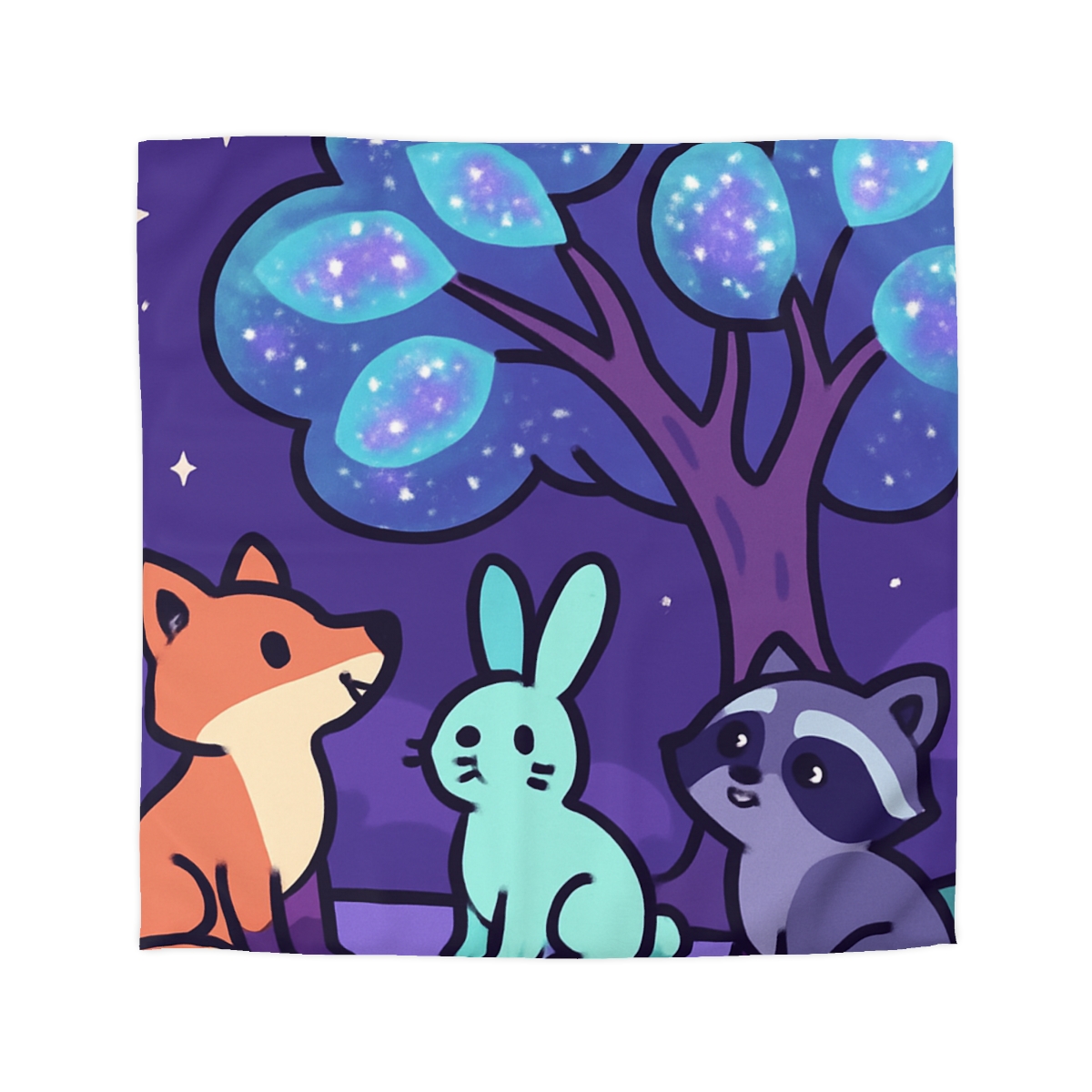Nebula Forest Friends warm winter duvets