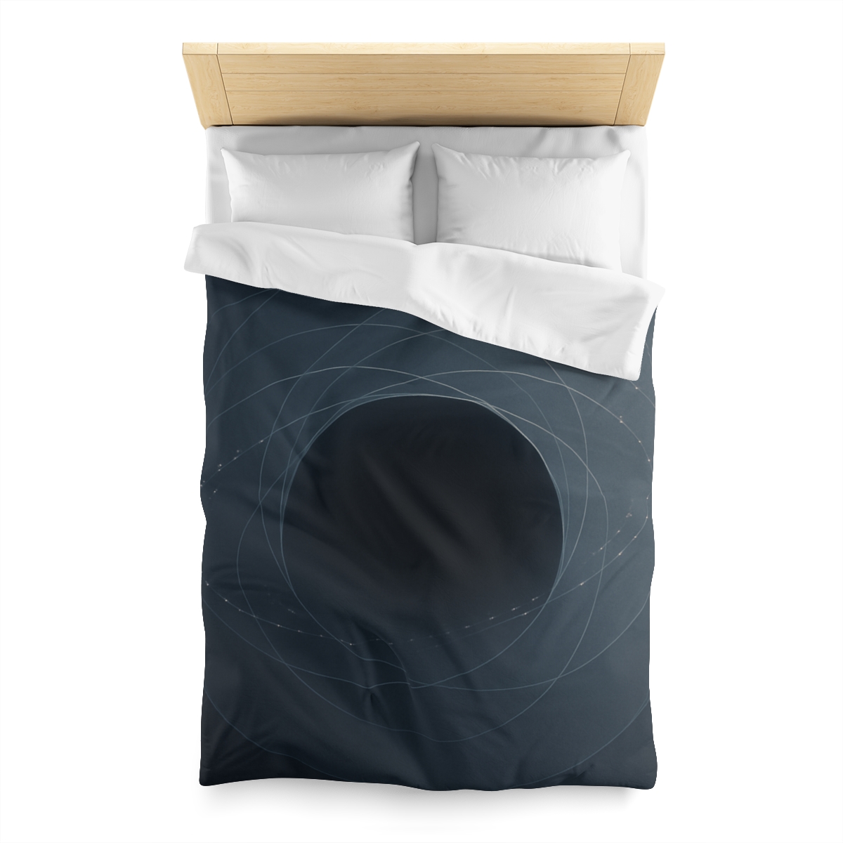 Gravitational Halo Lattice unique patterned duvets