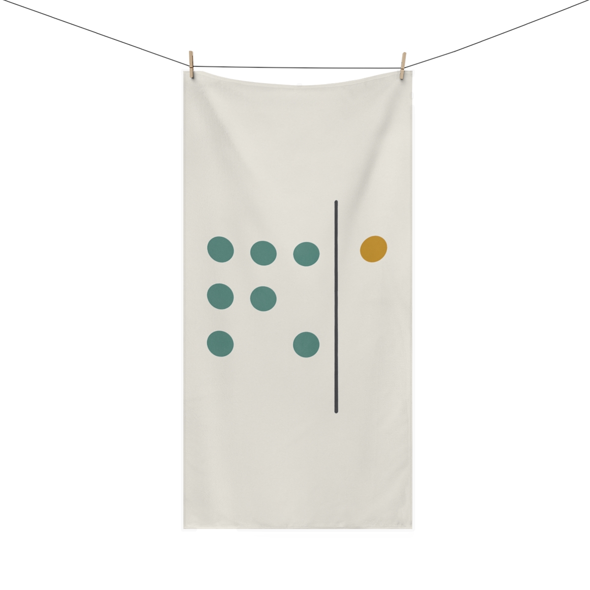 Missing Cell Dot Lattice personalized bath towels