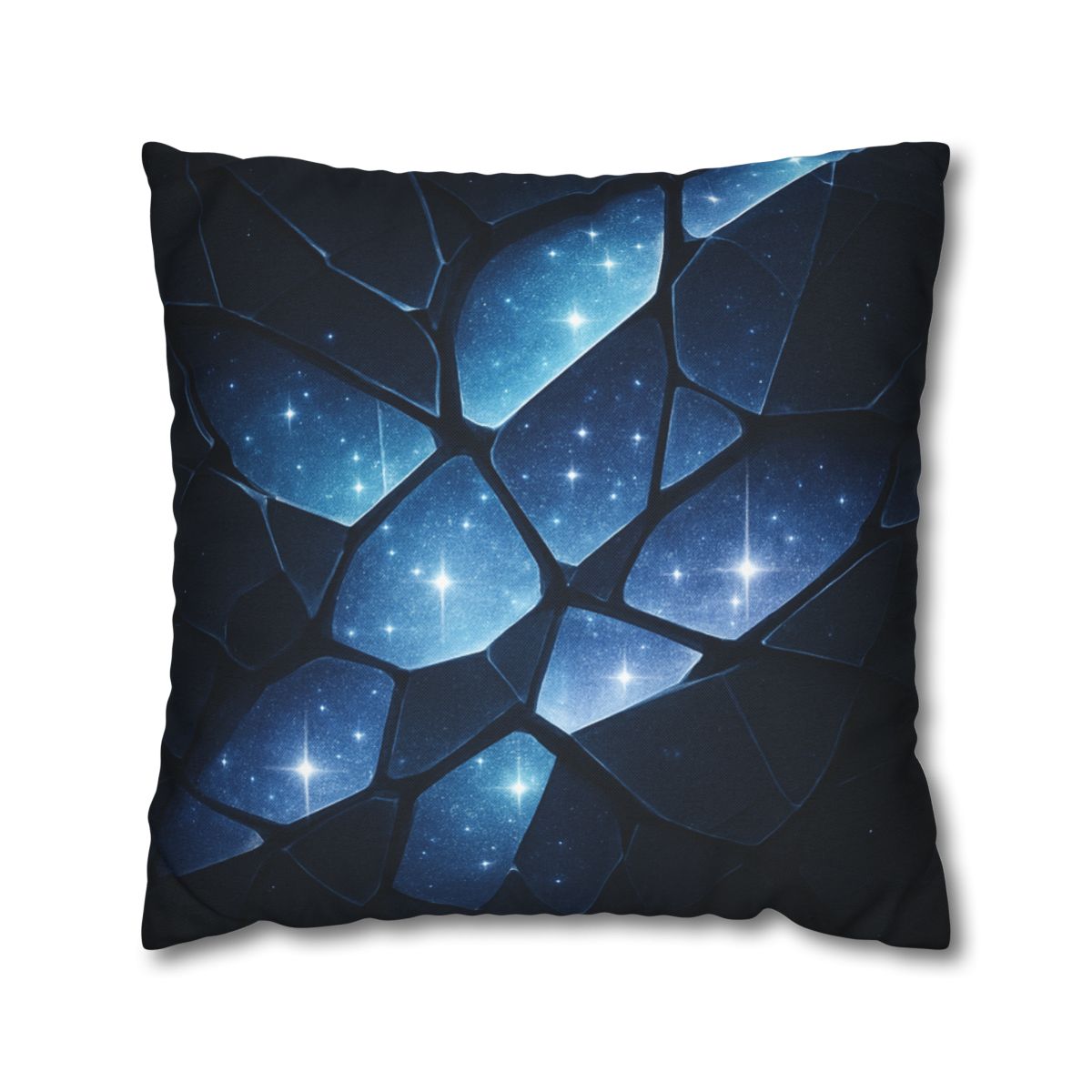 Starlit Fracture Mosaic personalized pillow covers