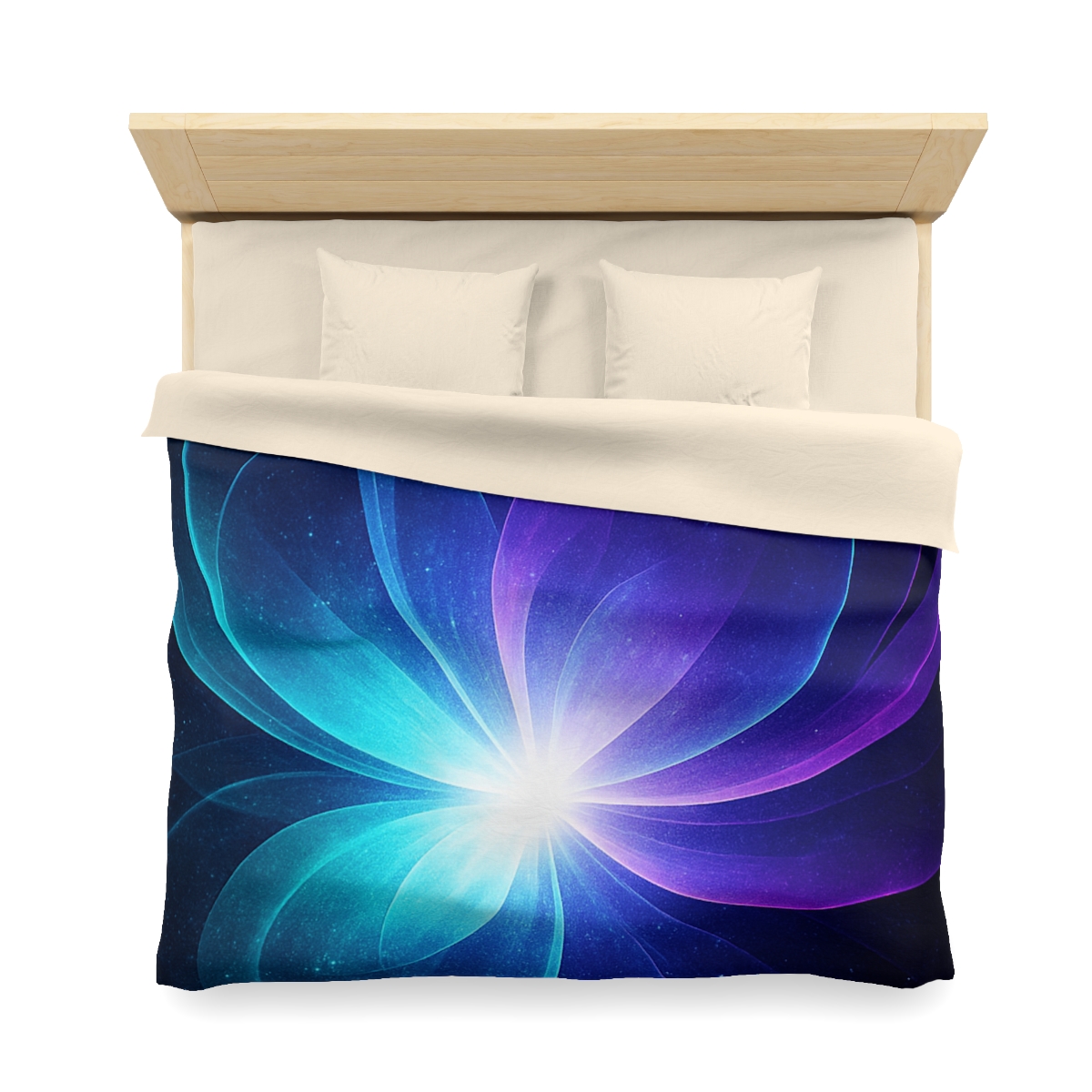 Gravitational Prism Bloom personalized bedding duvets