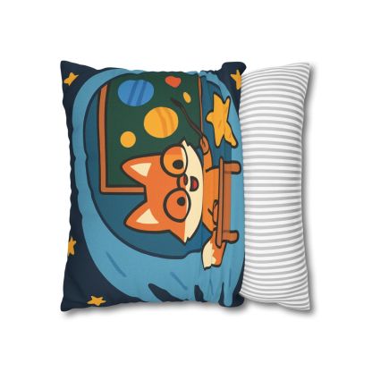 Comet Classroom With The Curious Fox custom pillow cases