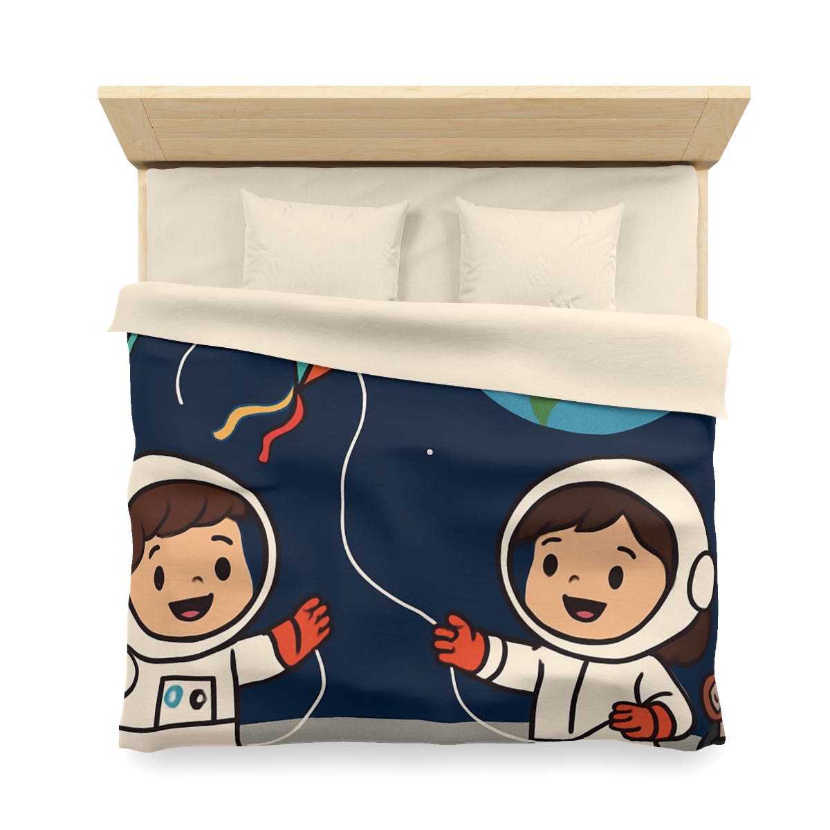 Kite Festival On The Moon custom duvets