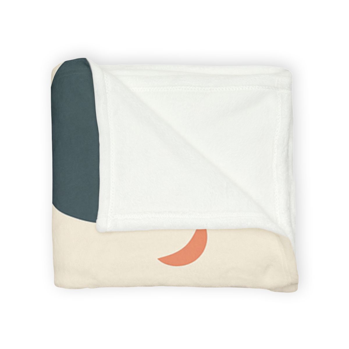 Three Circles With Shared Edge designer printed blankets