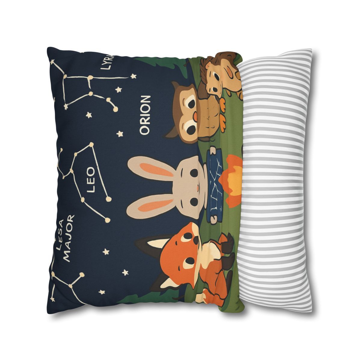 Constellation Campfire Critters comfortable bedding pillow covers