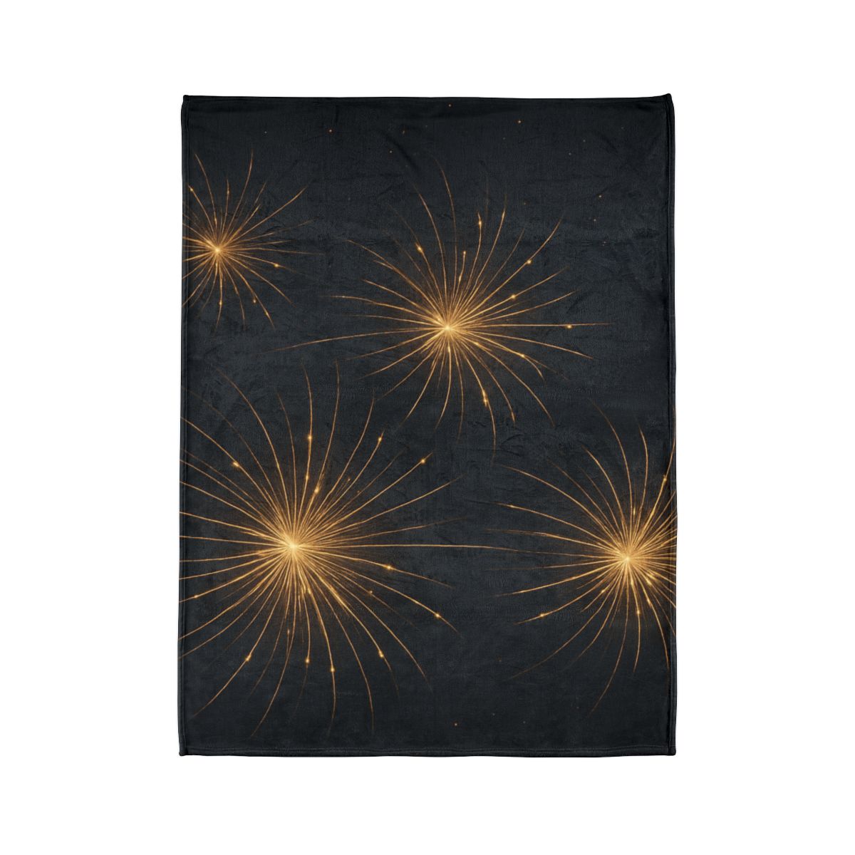 Starburst Silk Field designer printed blankets