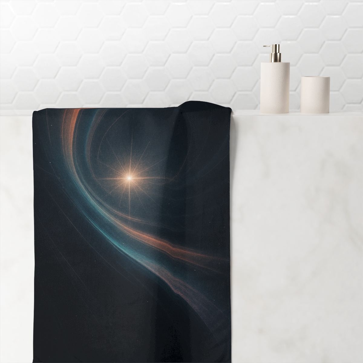Prismatic Lensing Mirage soft cotton towels