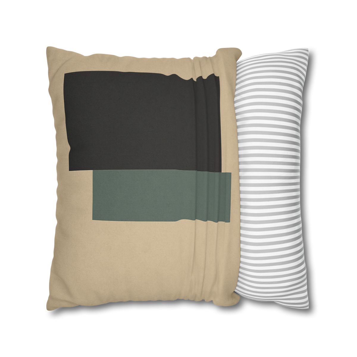 Offset Rectangle Pause stylish decorative pillowcases
