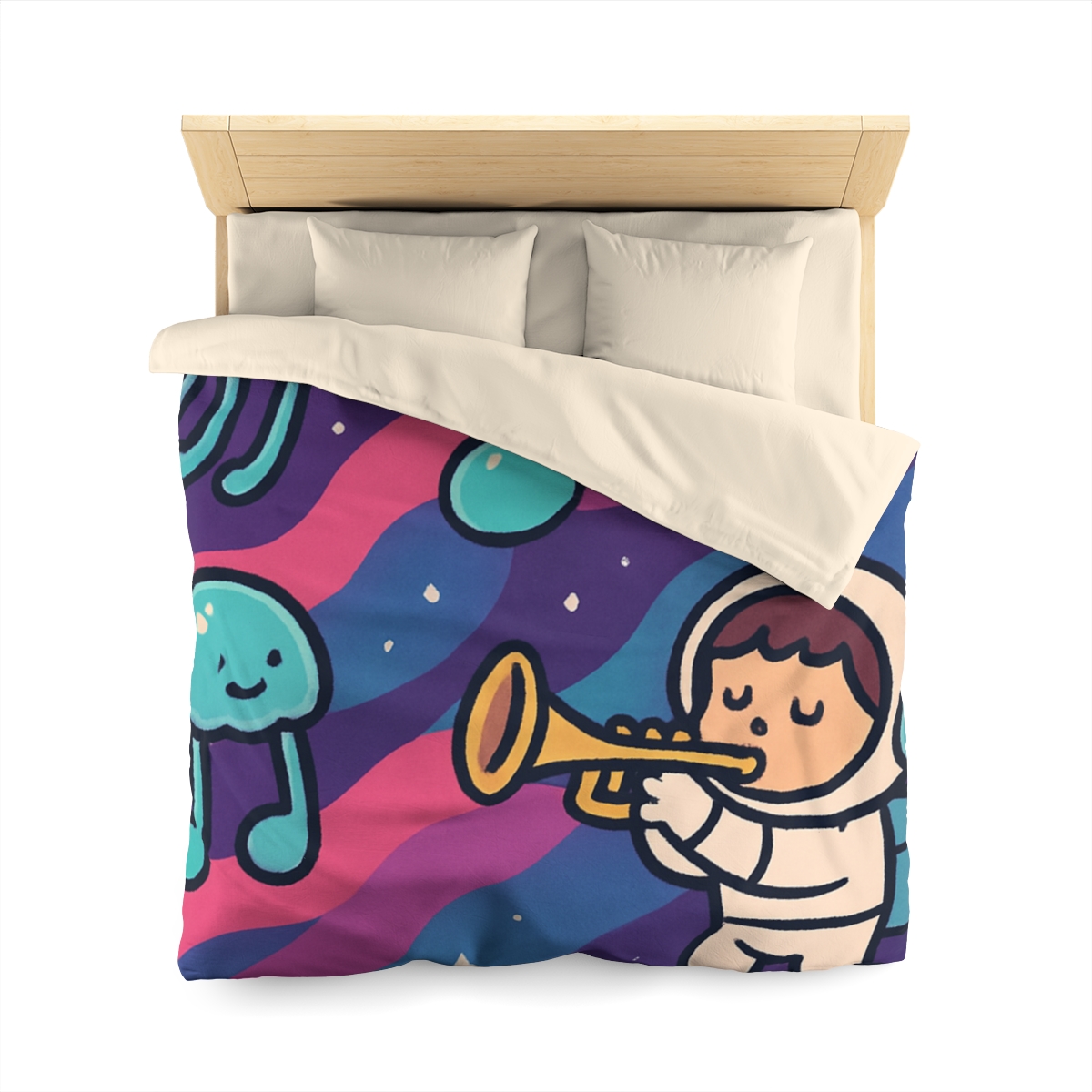 Nebula Jellyfish Orchestra duvets for gifts