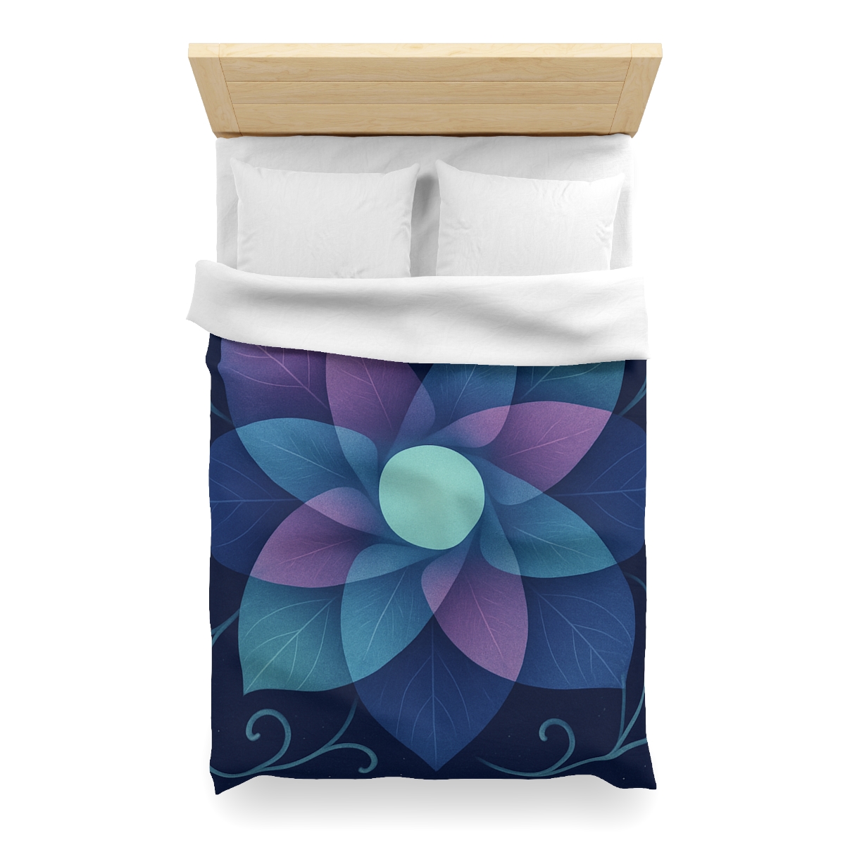 Petal Aperture Kaleidoscope stylish duvet covers