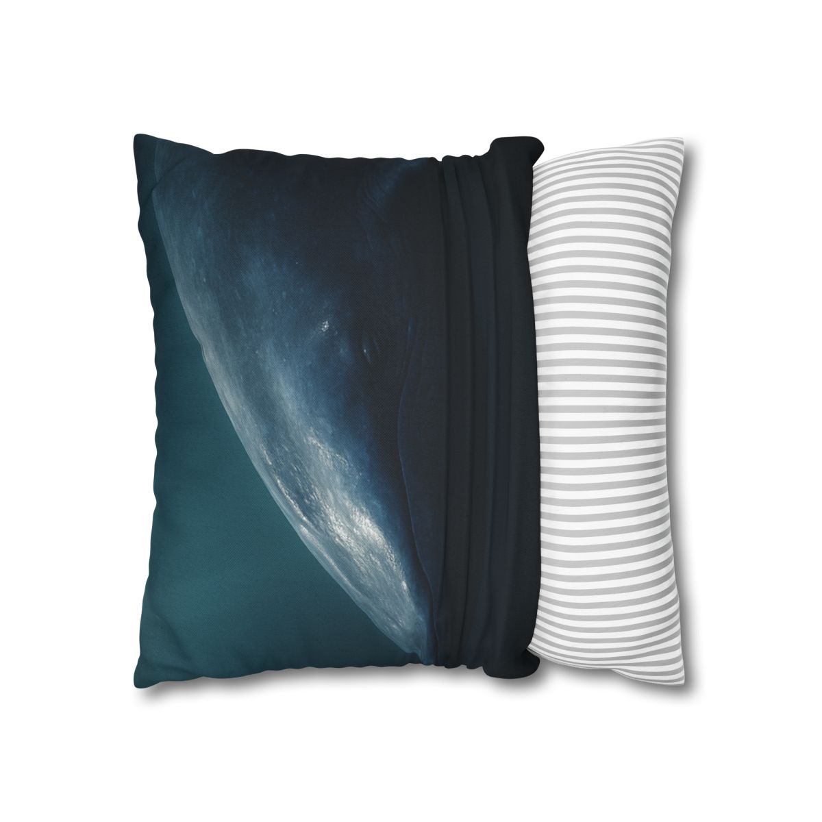 Ocean Song Blue Whale personalized pillow covers