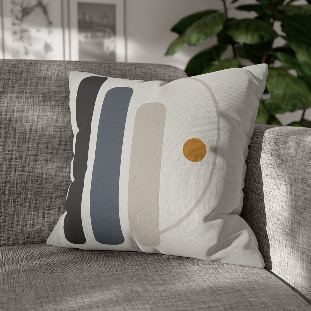 Offset Column And Quiet Arc soft cotton pillow cases