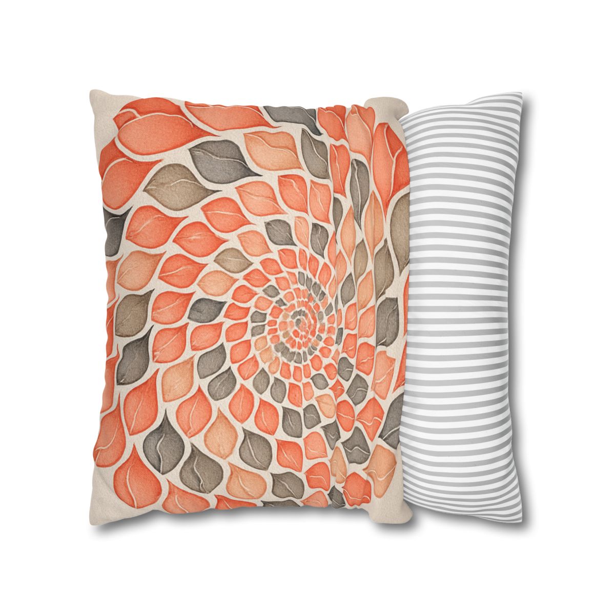 Bud Spiral Time Mosaic stylish decorative pillowcases