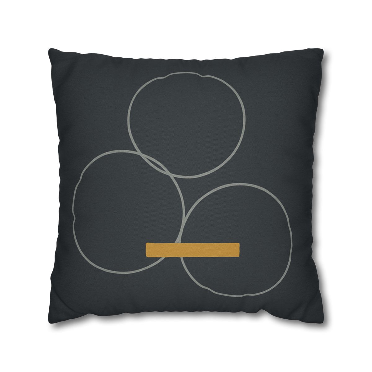 Three Rings With Shared Tangent Bar custom pillow cases