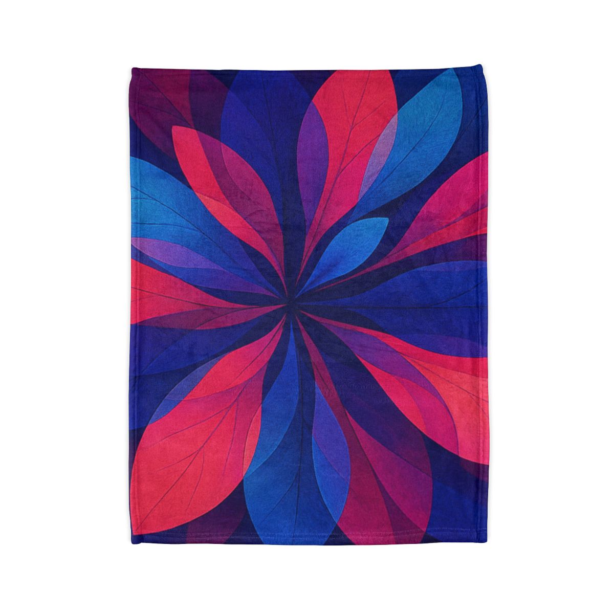 Petal Prism Overprint warm winter blankets