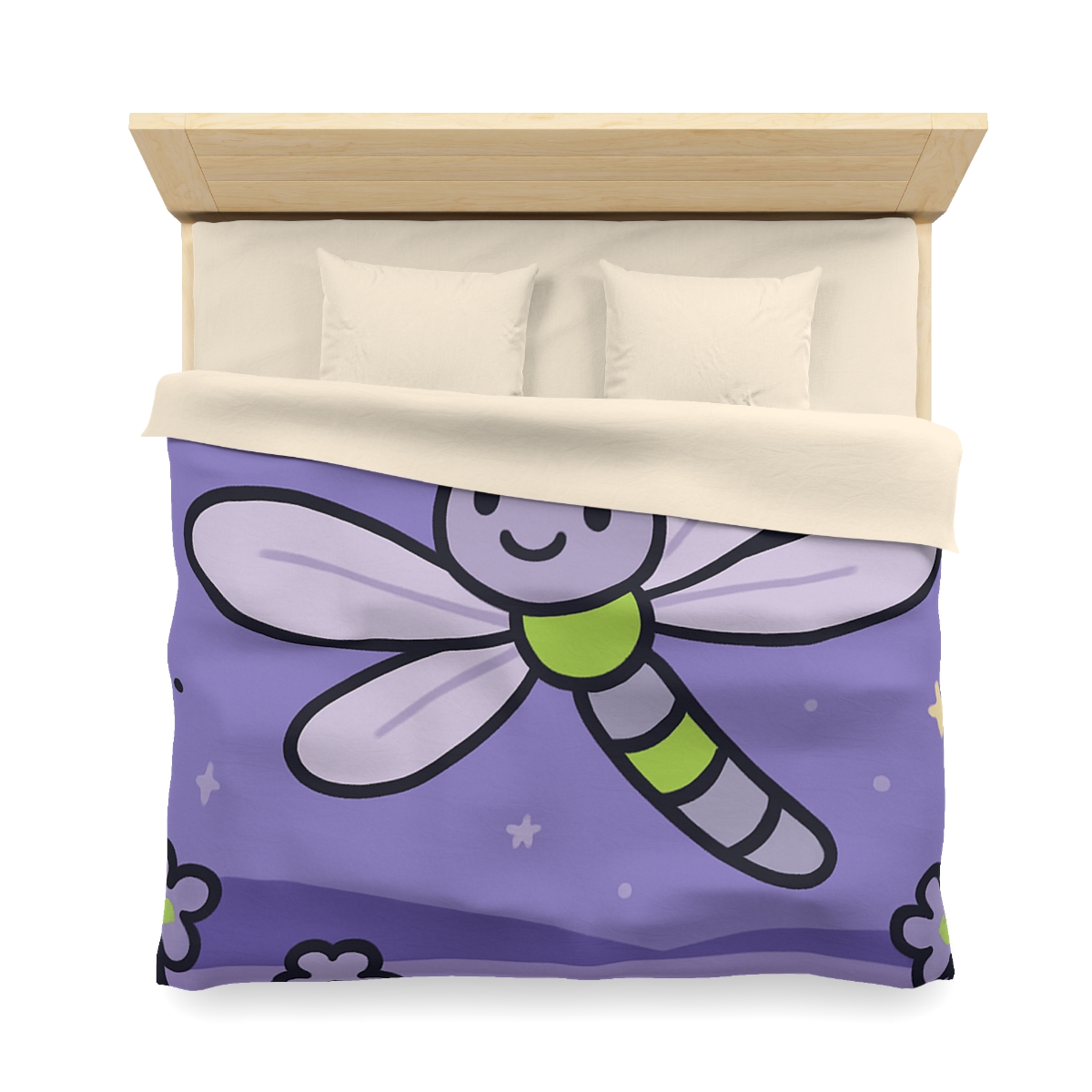 Moonlight Meadow Dragonfly custom duvets