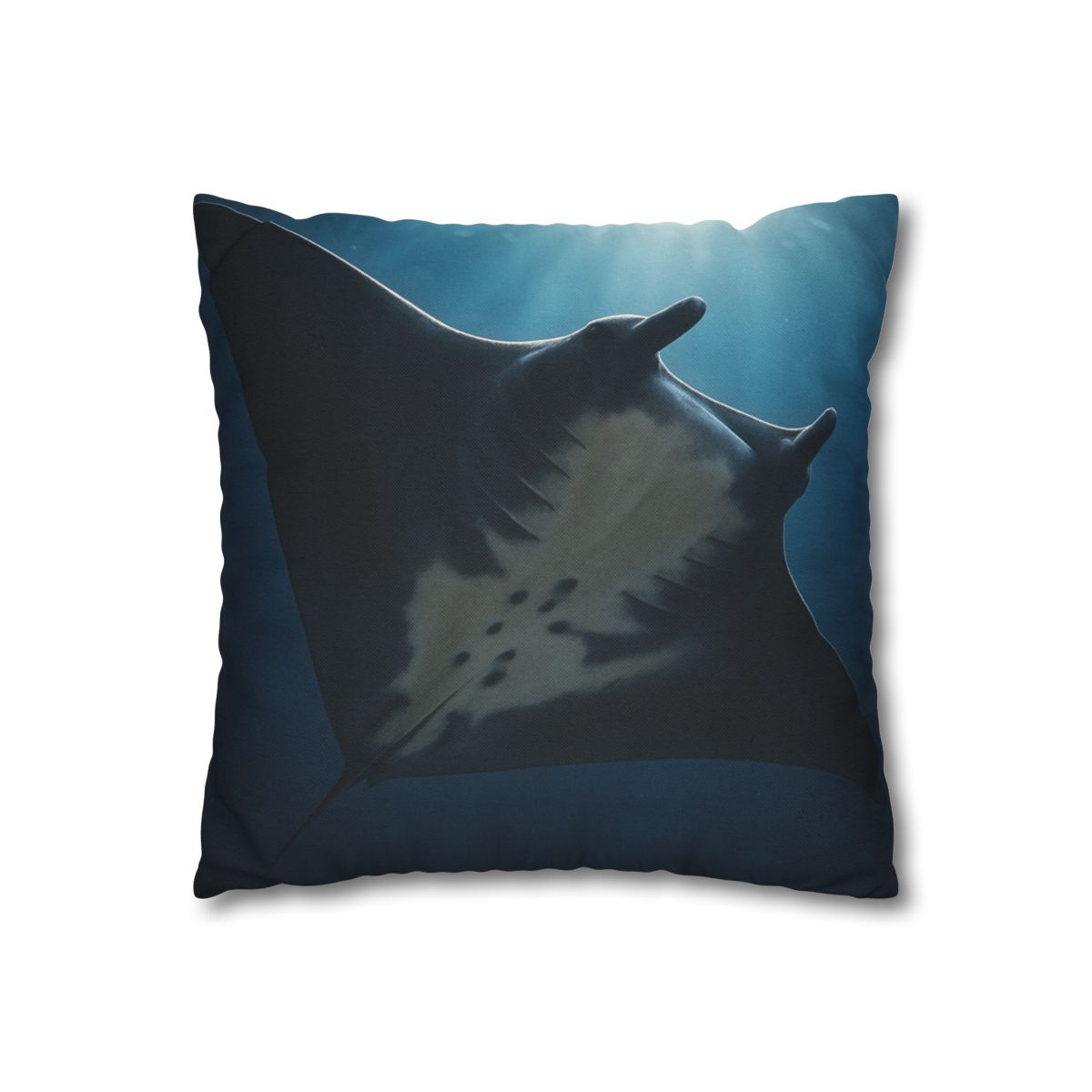 Manta Ray Moon Glide soft cotton pillow cases