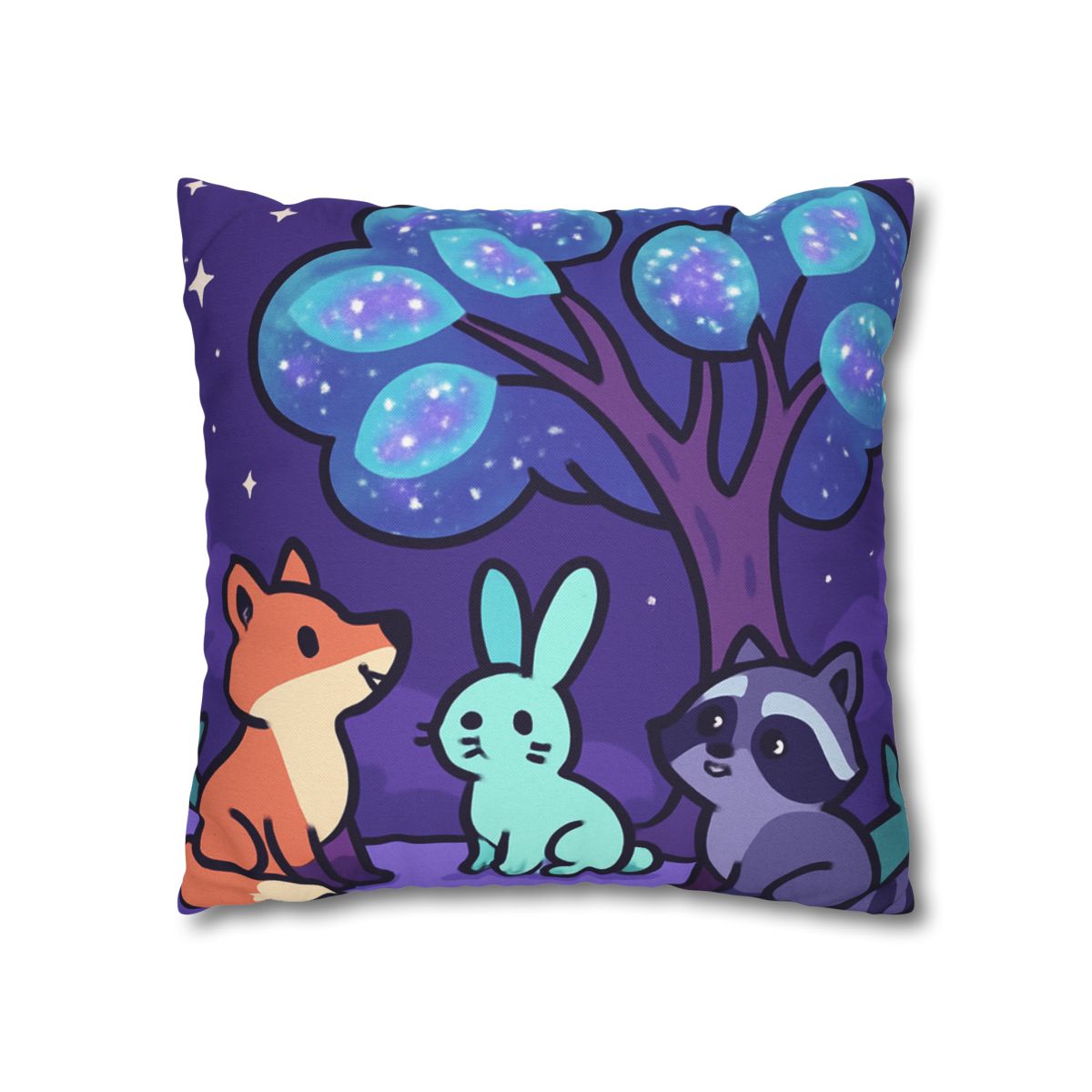 Nebula Forest Friends trendy patterned pillow cases