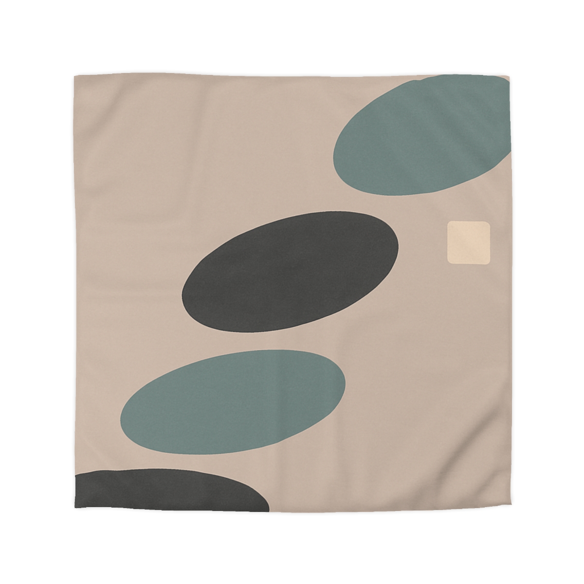 Staggered Ovals With Pause soft comforter duvets