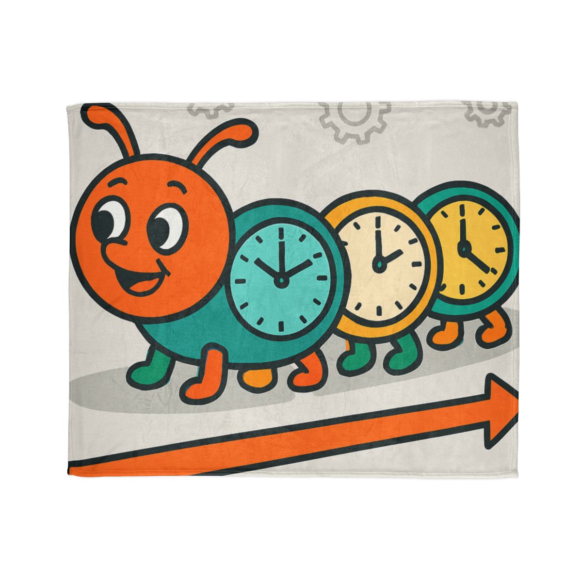 Clockwork Caterpillar Time Trek warm winter blankets