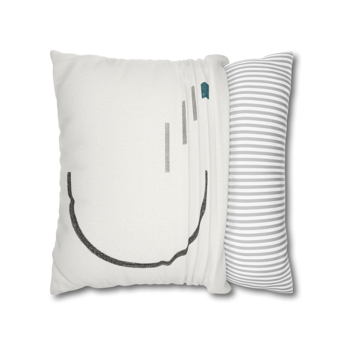Split Ring And Stepped Line personalized pillow covers