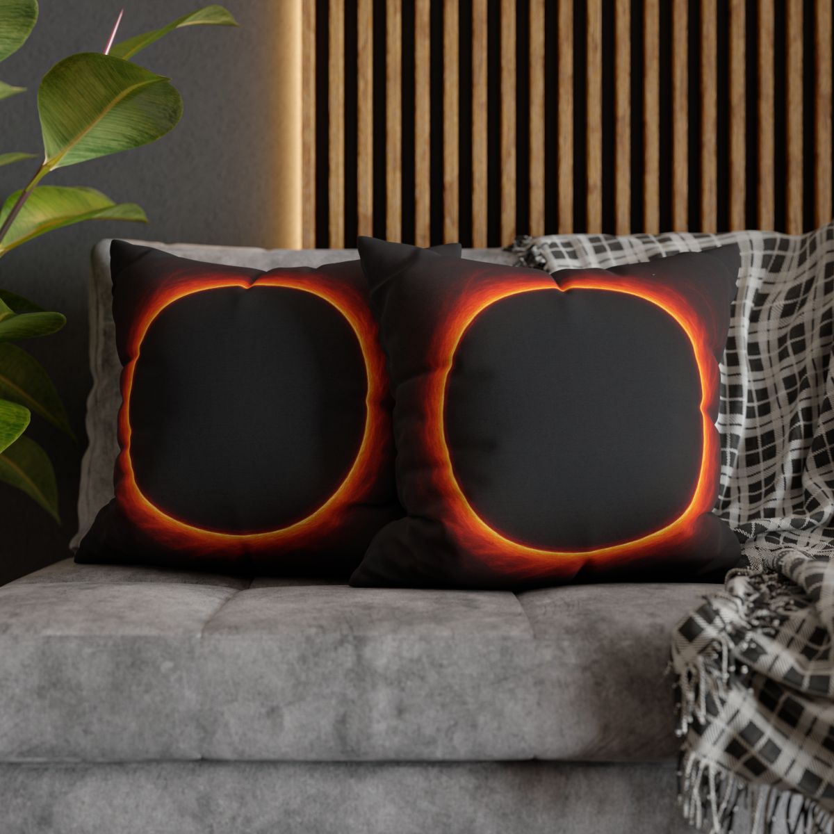 Dark Horizon Singularity comfortable bedding pillow covers