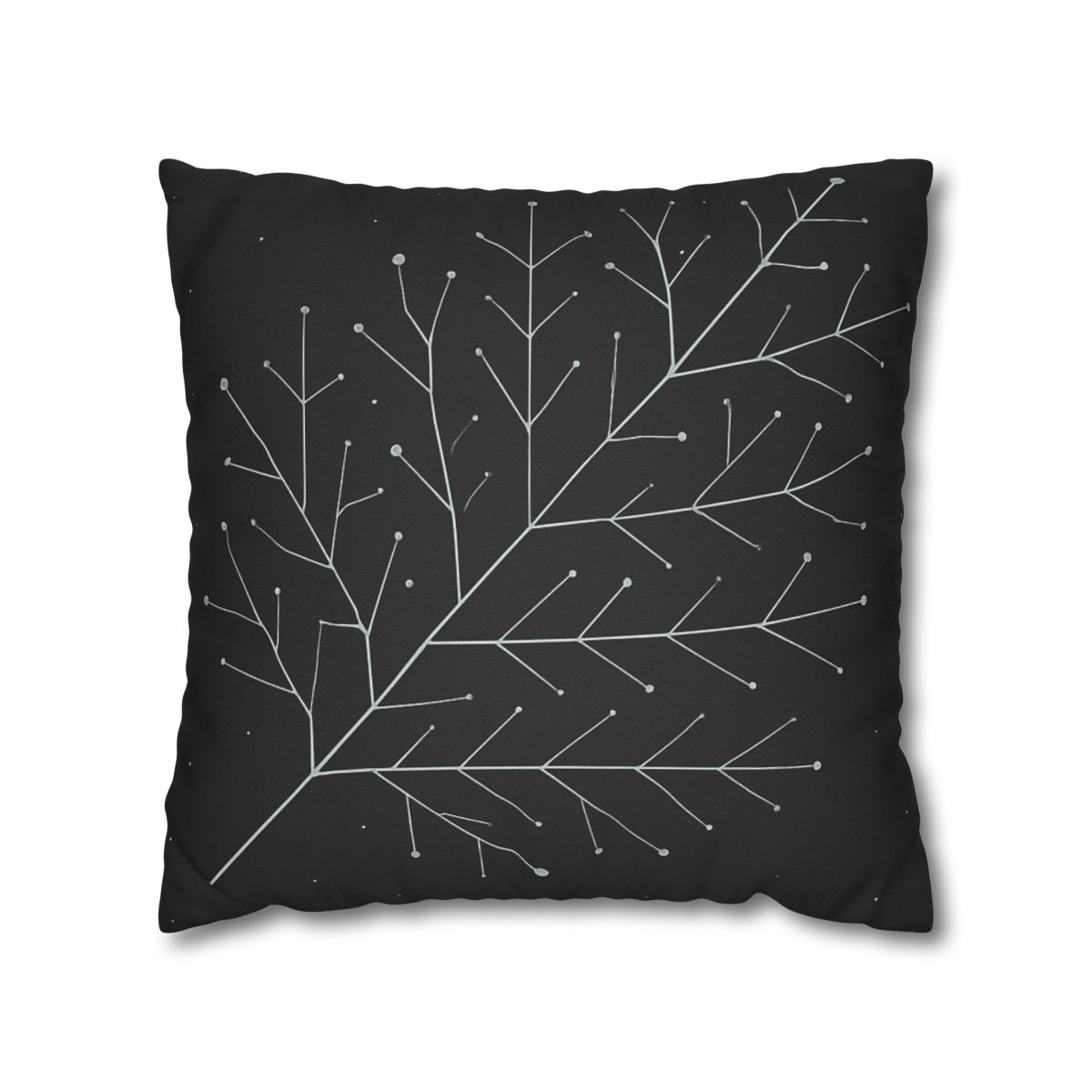 Leaf Vein Constellation Map custom pillow cases