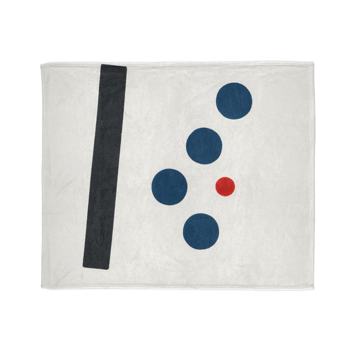 Staggered Dots With Leaning Slab decorative home blankets