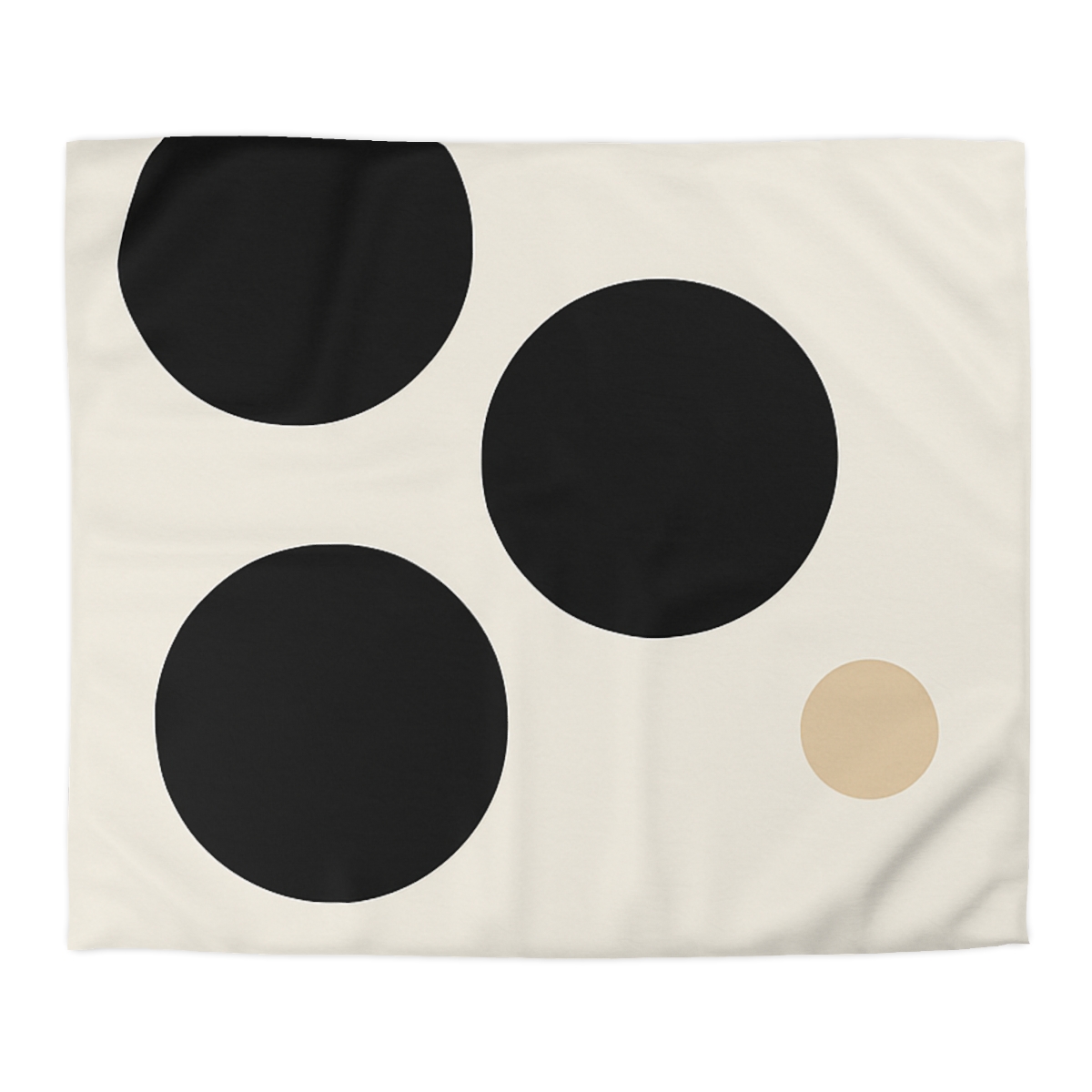 Asymmetric Dot Cluster unique patterned duvets