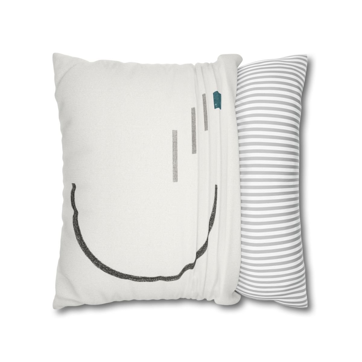 Split Ring And Stepped Line personalized pillow covers