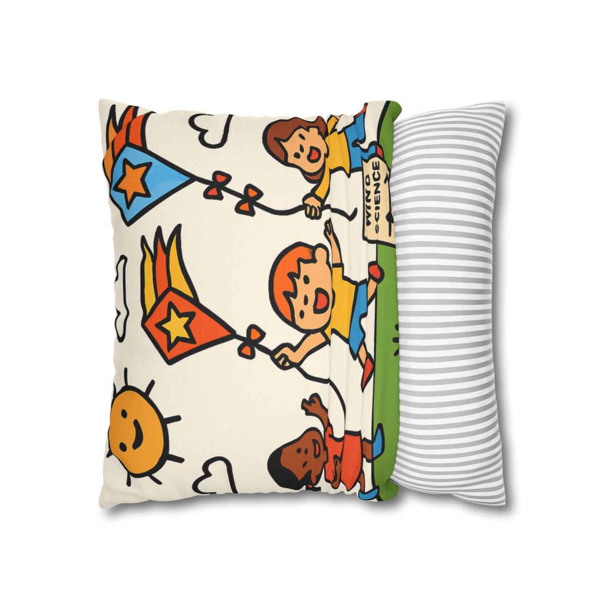 Comet Kite Parade On Cloud Hill soft cotton pillow cases