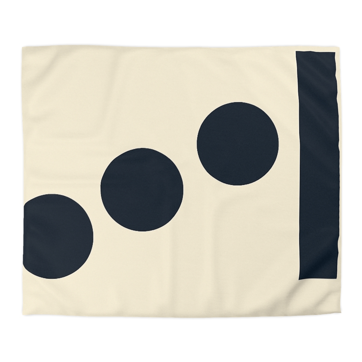 Stepped Circle And Bar Interval custom duvets