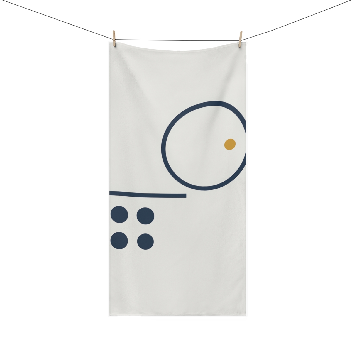 Sparse Ring With Offset Dot Grid unique gift towels