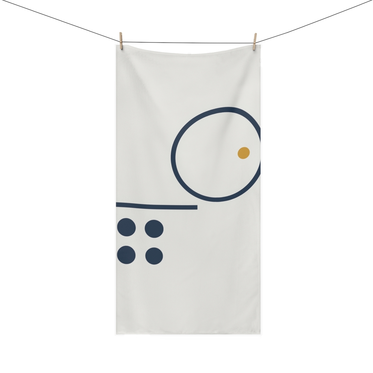 Sparse Ring With Offset Dot Grid unique gift towels