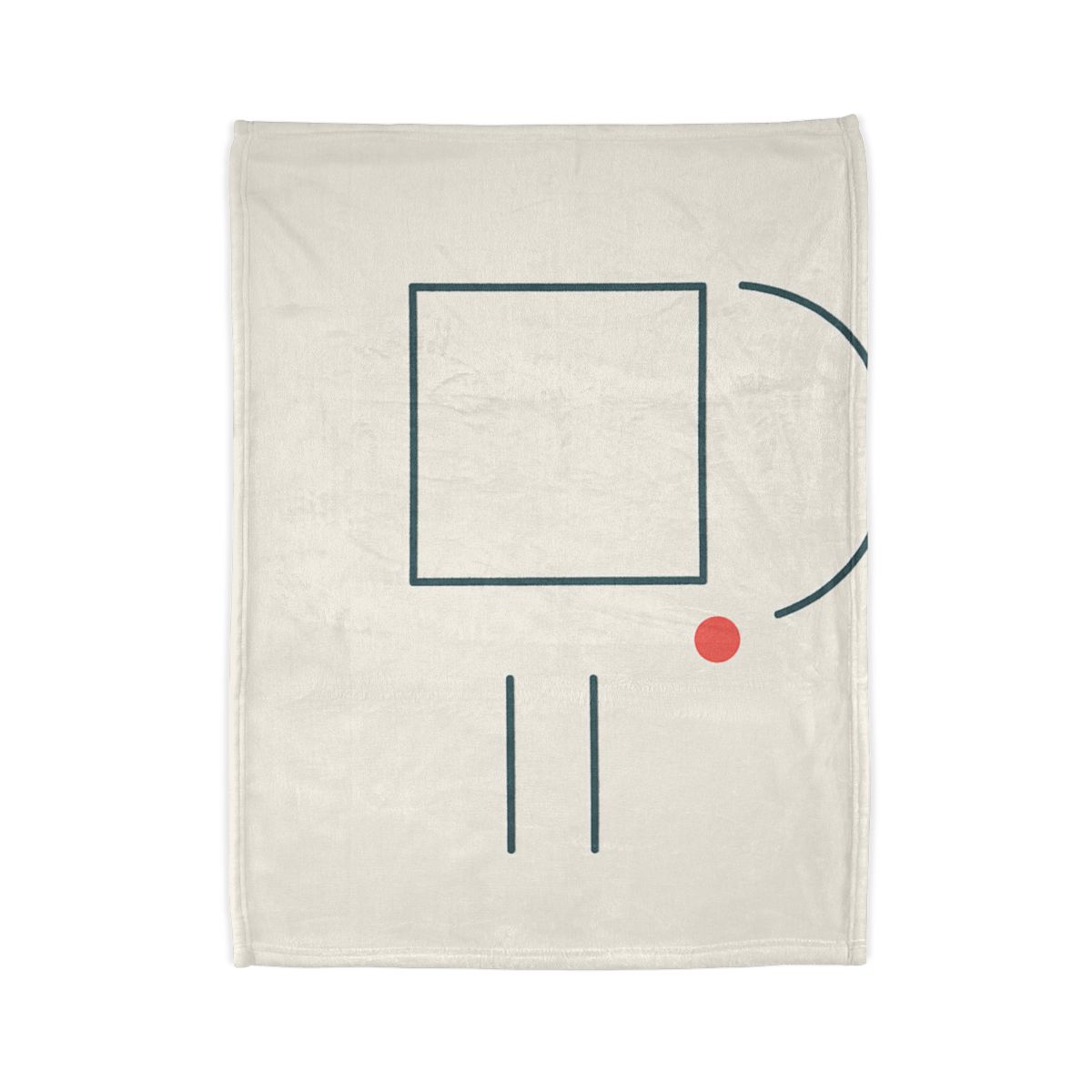 Open Frame With Drifting Arc decorative home blankets