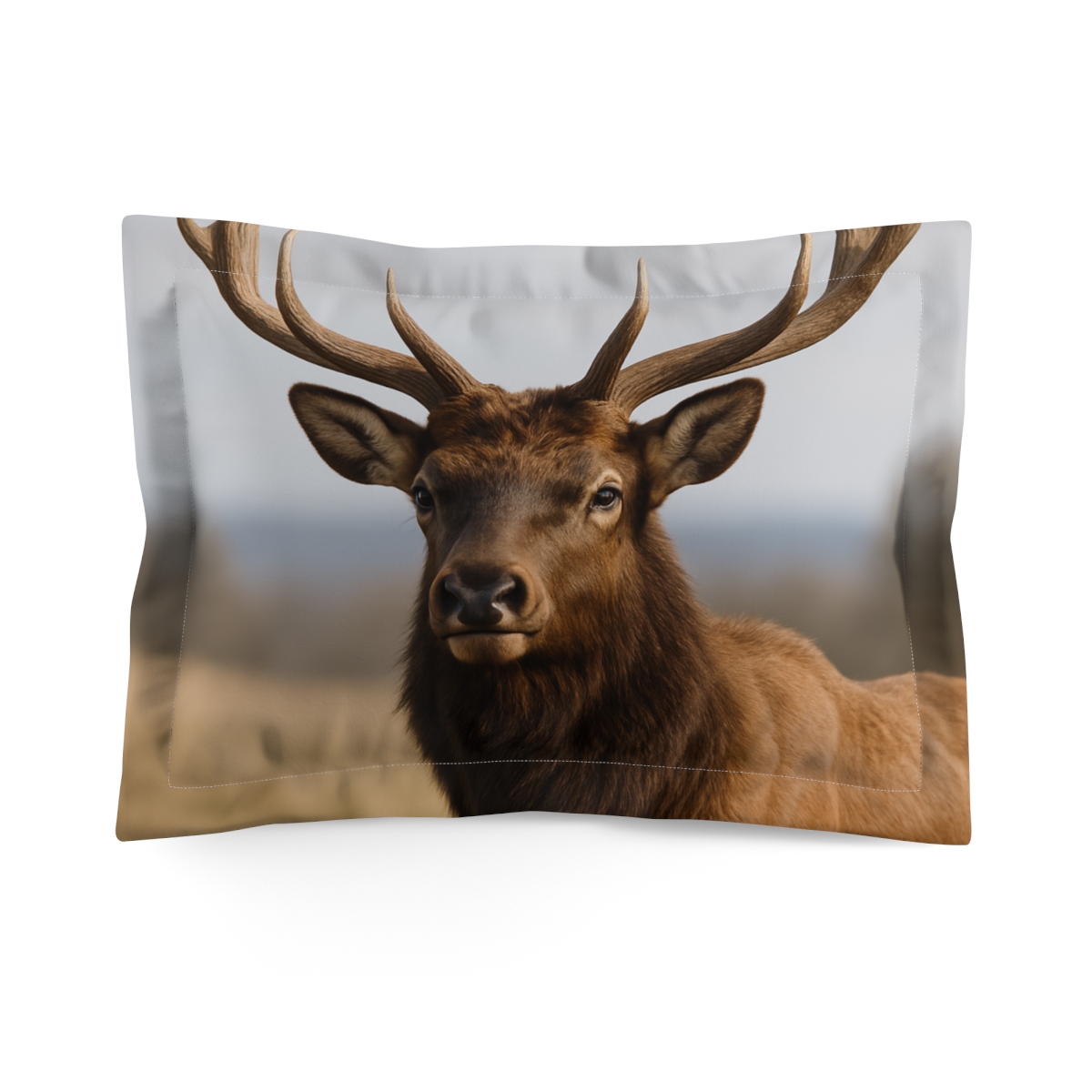 Antler Crown Mountain Elk soft plush pillows