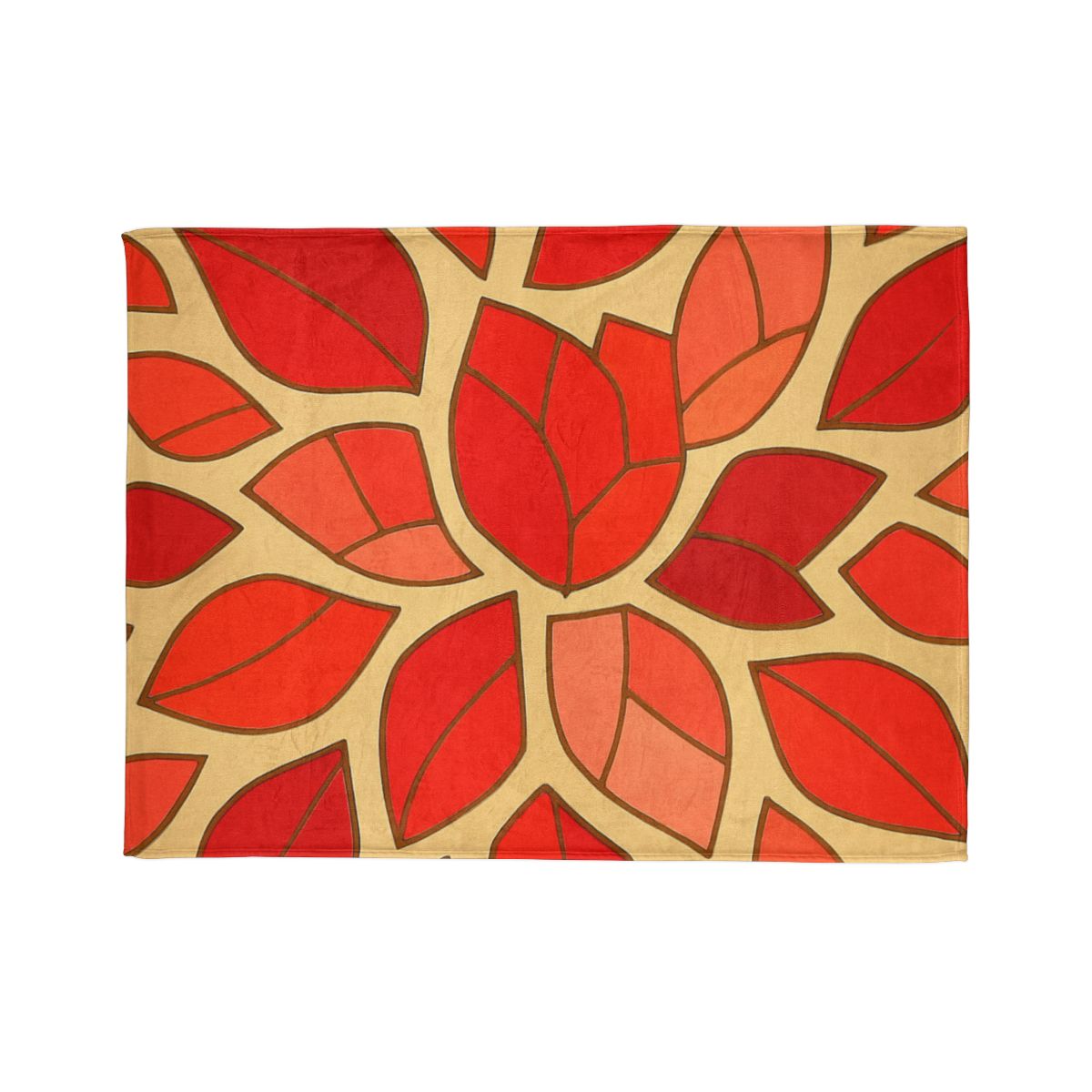 Bloom Shard Mosaic designer printed blankets