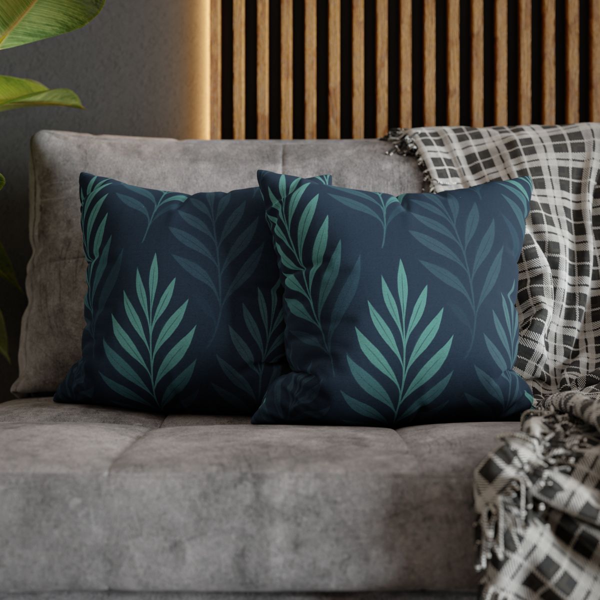 Frond Echo Rhythm soft cotton pillow cases