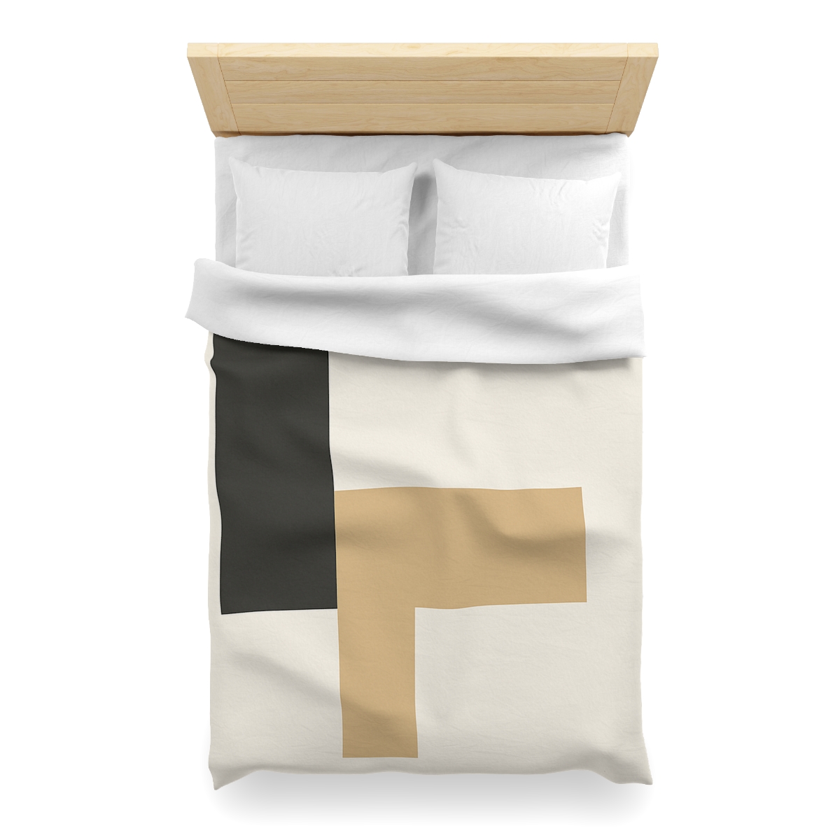 Offset Rectangle Pair soft comforter duvets